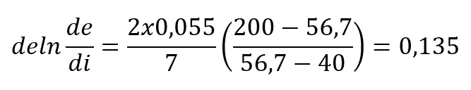 Exemple : calcul d’une épaisseur à partir d’une température de surface
